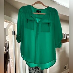 Women’s Green Blouse Small